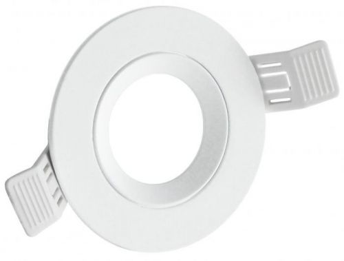 CENTURY KLAK ZAPUŠTĚNÝ KRUH VÝKLOPNÝ 30d pro spot 50mm. BÍLÝ držák pro GU10, včetně patice GU10