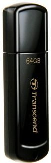 Transcend 64GB JetFlash350 , USB2.0, černý