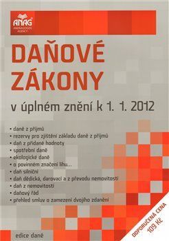 Daňové zákony v úplném znění k 1. 1. 2012