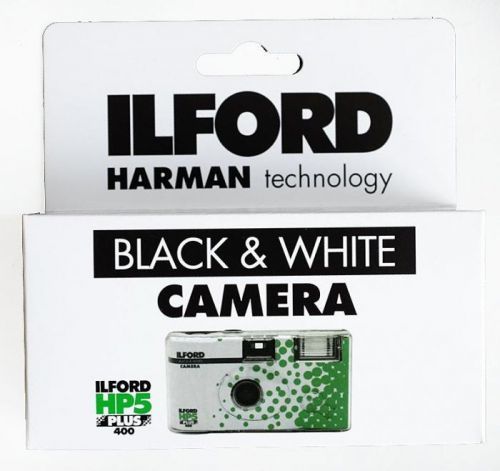ILFORD HP5 jednorázový fotoaparát s bleskem 400/27