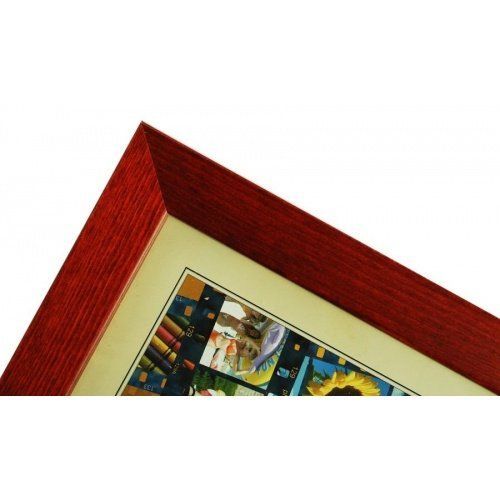 CODEX SLS rám 30x45 dřevo, vínová 006