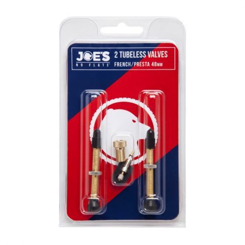 ventilek Joes Tubeless Presta Valves 2ks 48mm