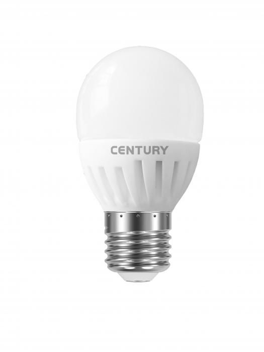 CENTURY LED MINI GLOBE ONDA 8W E27 3000K 806Lm 200d 45x85mm IP20