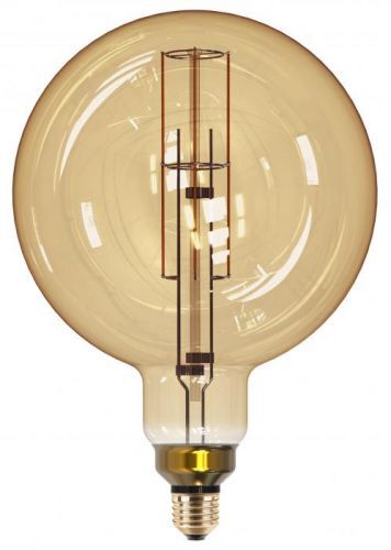 CENTURY LED TWIST FILAMENT GLOBE 200mm EPOCA DECO VINTAGE 8W E27 2200K 806Lm 360d DIMM 200x305mm IP20 Čirá