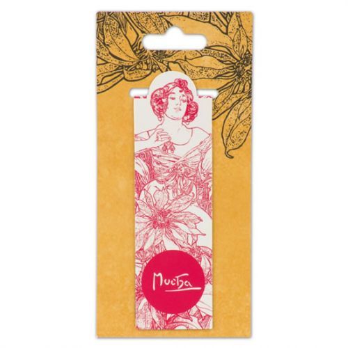 Magnetická záložka Alfons Mucha – Ruby, Fresh Collection - neuveden