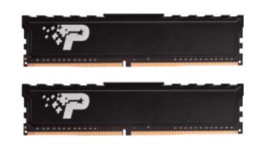 16GB DDR4-2666MHz Patriot CL19 s chladičem, 2x8GB, PSP416G2666KH1