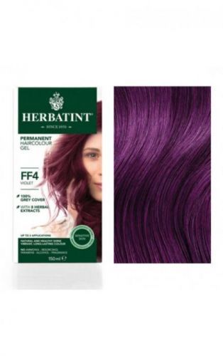 HERBATINT HERBATINT permanentní barva na vlasy fialová FF4 150 ml