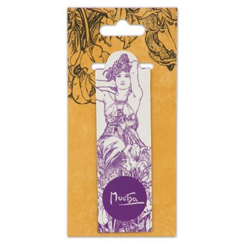 Magnetická záložka Alfons Mucha – Amethyst, Fresh Collection - neuveden