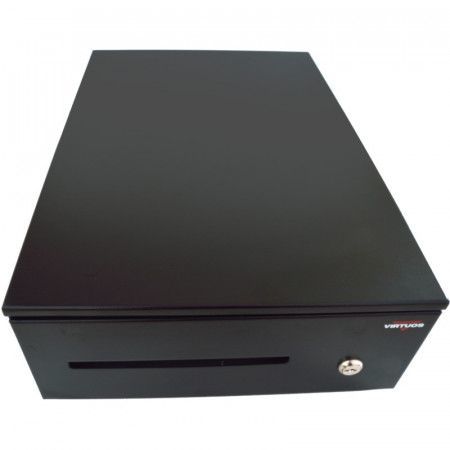 Pokladní zásuvka SK-325C - s kabelem, pořadač 6/8, 9-24V, černá, EKN0109