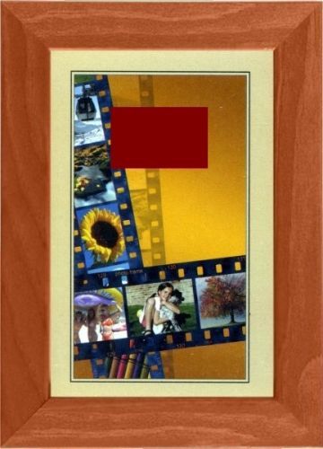 CODEX SLS rám 30x40 dřevo, sv.hnědá 001