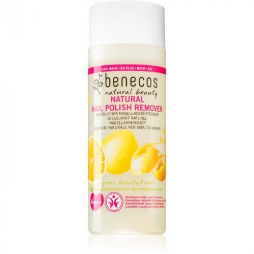 Benecos Natural Beauty odlakovač na nehty bez acetonu