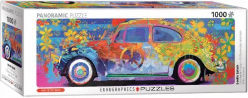 EUROGRAPHICS Panoramatické puzzle Barevný brouk 1000 dílků