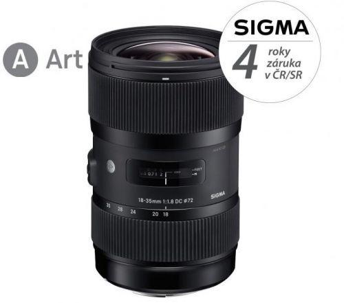 SIGMA 18-35 mm f/1,8 DC HSM Art pro Canon EF