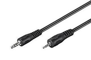 Kabel propojovací stereo jack 3.5mm - 2.5mm M/M 2m