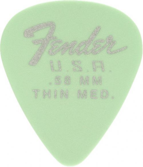 Fender 351 Dura-Tone Picks 0.58 Surf Green