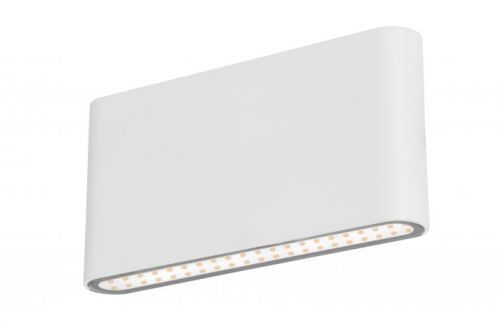 CENTURY Fasádní LED FORMA bílé oboustranné 12W 230V 4000K 820Lm 120d 175x90mm IP54