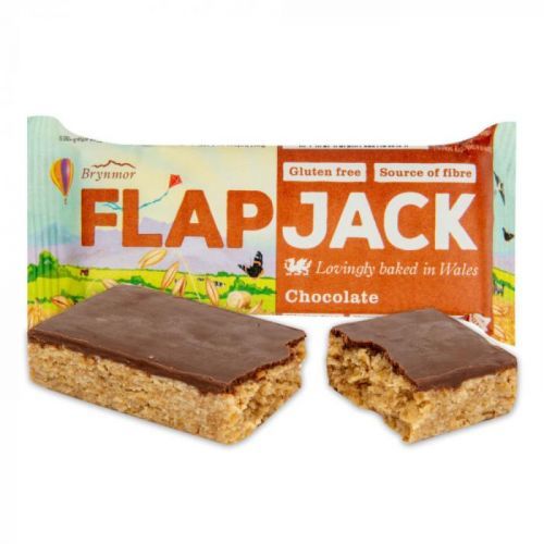 Flapjack ovesný s polevou s čokoládovou příchutí bezlepkový 80 g WHOLEBAKE