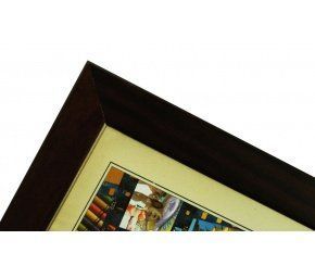 CODEX SLS rám 13x18 dřevo,tmavě hnědá 010