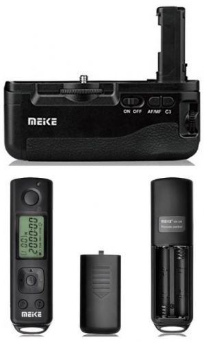 MEIKE bateriový grip MK-A7II + dálková spoušť pro Sony A7 II/A7R II