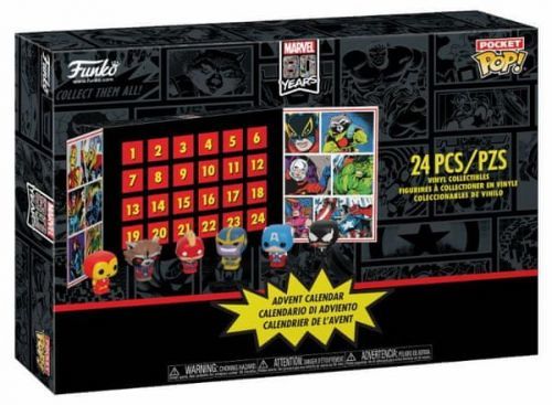 Adventní Kalendář Marvel (Funko Pocket Pop!)