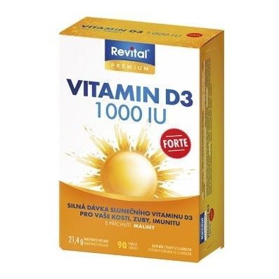 VITAR Vitamin D3 Forte 1000 IU 90 tablet