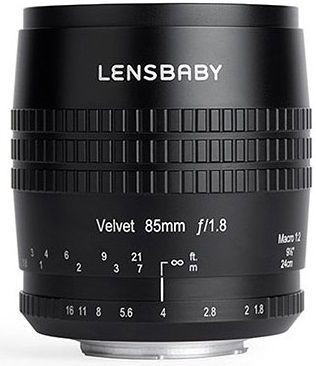 LENSBABY Velvet 85 mm f/1,8 pro Canon EF