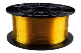 Tisková struna (filament) Plasty Mladeč 1,75 PETG, 1 kg (F175PETG_TYE) žlutá/průhledná