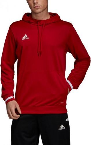 Mikina s kapucí adidas T19 HOODY M dx7335 Velikost XS