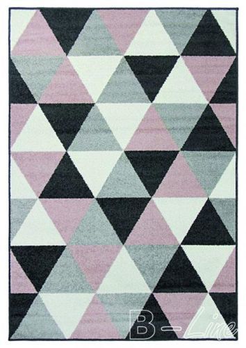 Oriental Weavers koberce Kusový koberec Lotto 523 HR5 X - 67x120 cm Bílá