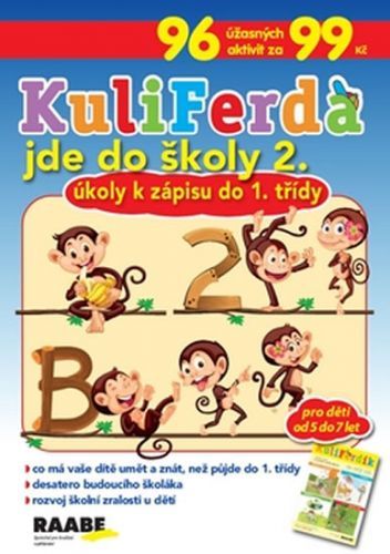 KuliFerda jde do školy 2. - Úkoly k zápisu do 1. třídy