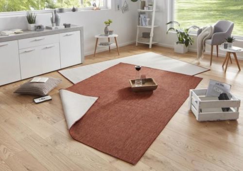 Kusový koberec Twin-Wendeteppiche 103098 terra creme – na ven i na doma - 120x170 cm NORTHRUGS - Hanse Home koberce