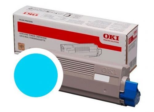 OKI cyan toner do C834/C844 (10 000 stránek) (46861307)