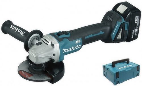 MAKITA DGA506RTJ Aku bruska úhlová 125mm 18V 5,0Ah Li-ion