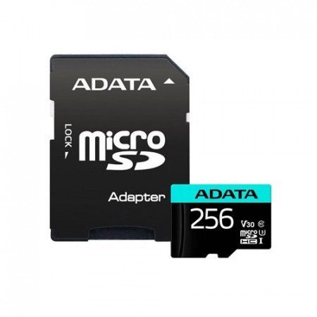 ADATA Premier Pro micro SDHC karta 258GB, Č/Z až 100/80 MB/s, s adaptérem