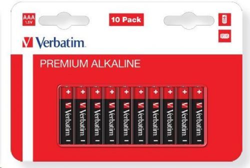 Verbatim  AAA Alkalická Baterie 10 Pack / LR03 (49874)