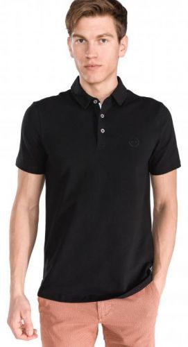 Armani Exchange Polo triko Černá