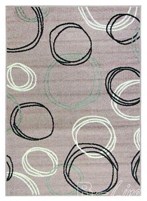 Oriental Weavers koberce Kusový koberec Lotto 290 HR5 S - 67x120 cm Růžová