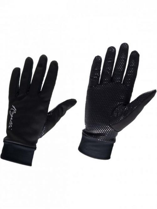 Slabé dámské zimní membránové rukavice Rogelli LAVAL, černé 2XL