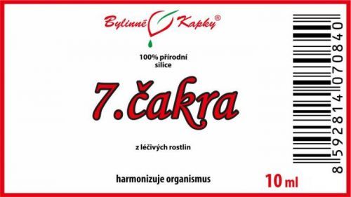 7.čakra - 100 % přírodní silice - směs esenciálních (éterických) olejů 10 ml