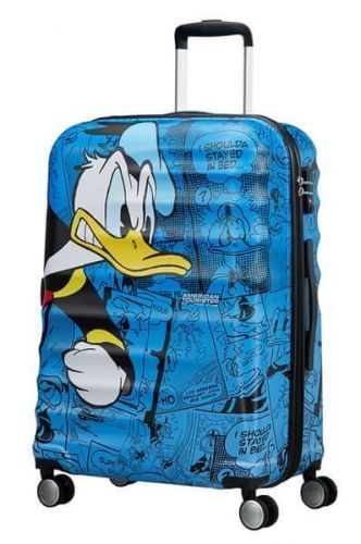 American Tourister Cestovní Kufr Wavebreaker Disney Spinner 31c 64 L Donald Duck