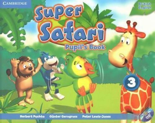 Puchta Herbert: Super Safari Level 3 Pupil'S Book With Dvd-Rom