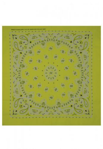 Šátek Bandana XL Urban Classics - žlutý