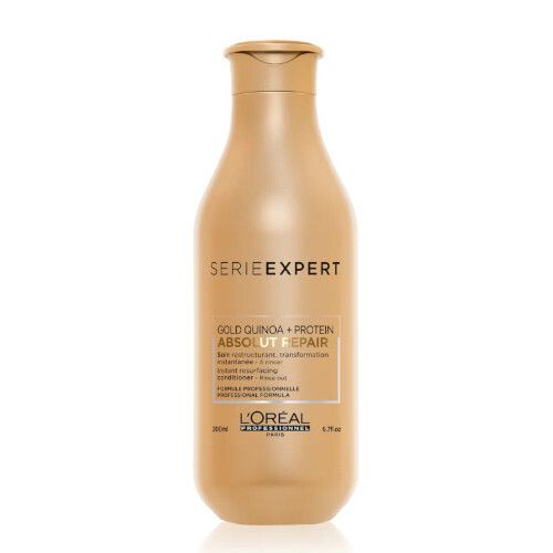Loreal Professionnel Regenerační péče pro velmi poškozené vlasy Serie Expert Absolut Repair Gold Quinoa + Protein (Instant Resurfacing Conditioner) 10