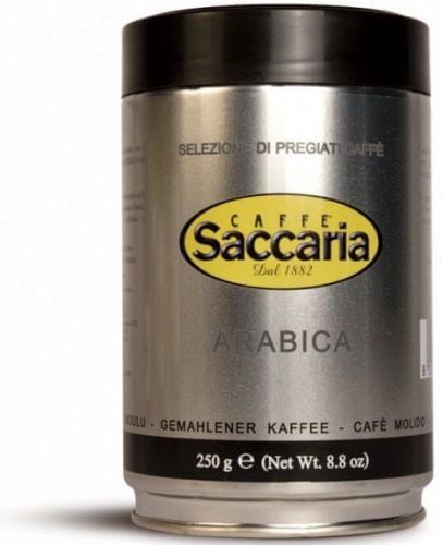 Saccaria Caﬀé Arabica 250 G Mletá Káva