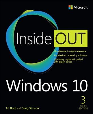Windows 10 Inside Out (Bott Ed)(Paperback / softback)