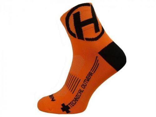 Ponožky Haven Lite Neo 2 ks - oranžové-černé, 10-12