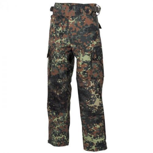 Kalhoty MFH Smock Rip-Stop - flecktarn, L