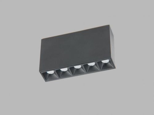 LED2 1251133 LINEAR ON 5, B STROPNÍ ČERNÉ Teplá bílá