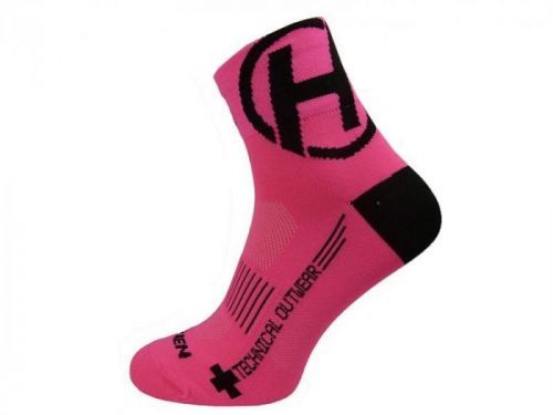 Ponožky Haven Lite Neo 2 ks - růžové-černé, 10-12