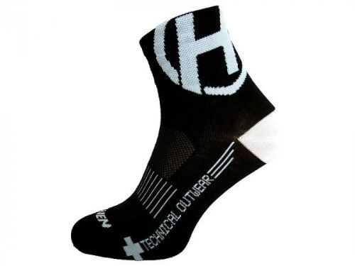 Ponožky Haven Lite Neo 2 ks - černé-bílé, 6-7
